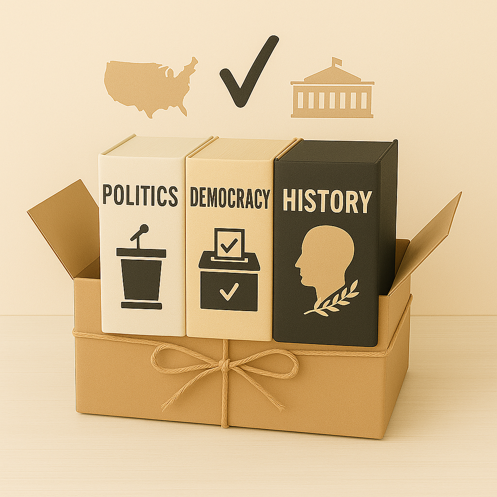 Box Piccola Tema "Politica e Storia" - 3 Libri