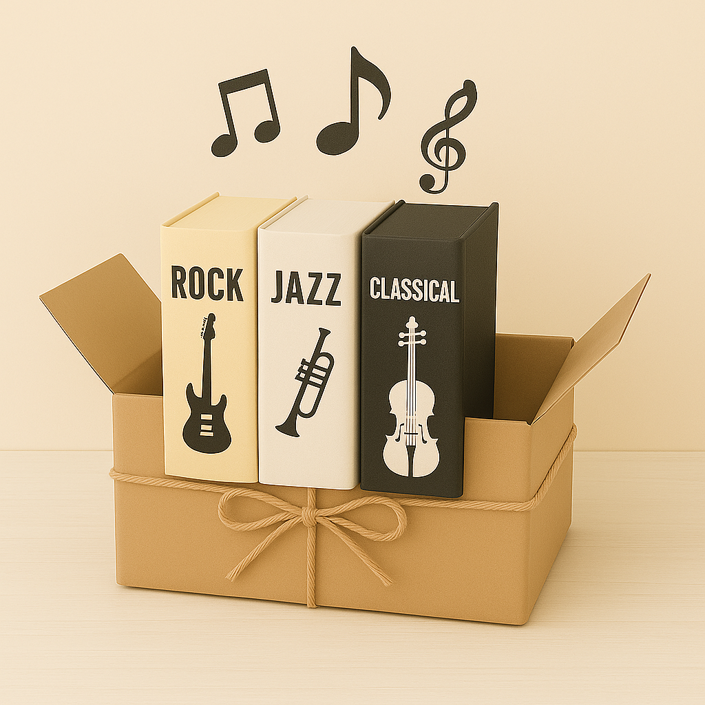 Box Piccola Tema "Musica" - 3 Libri